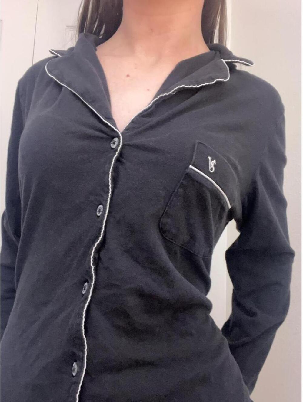 victorias secret pajama top